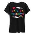 thumbnail image 1 of Chucky - Let's Be Friends - Women's Short Sleeve Graphic T-Shirt, 1 of 4