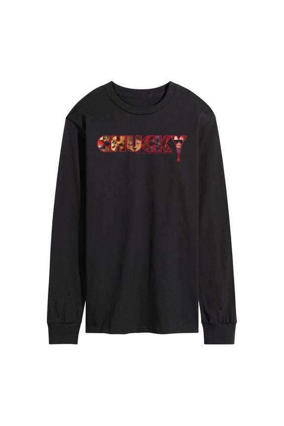 - Logo - Men's Long Sleeve Graphic T-Shirt