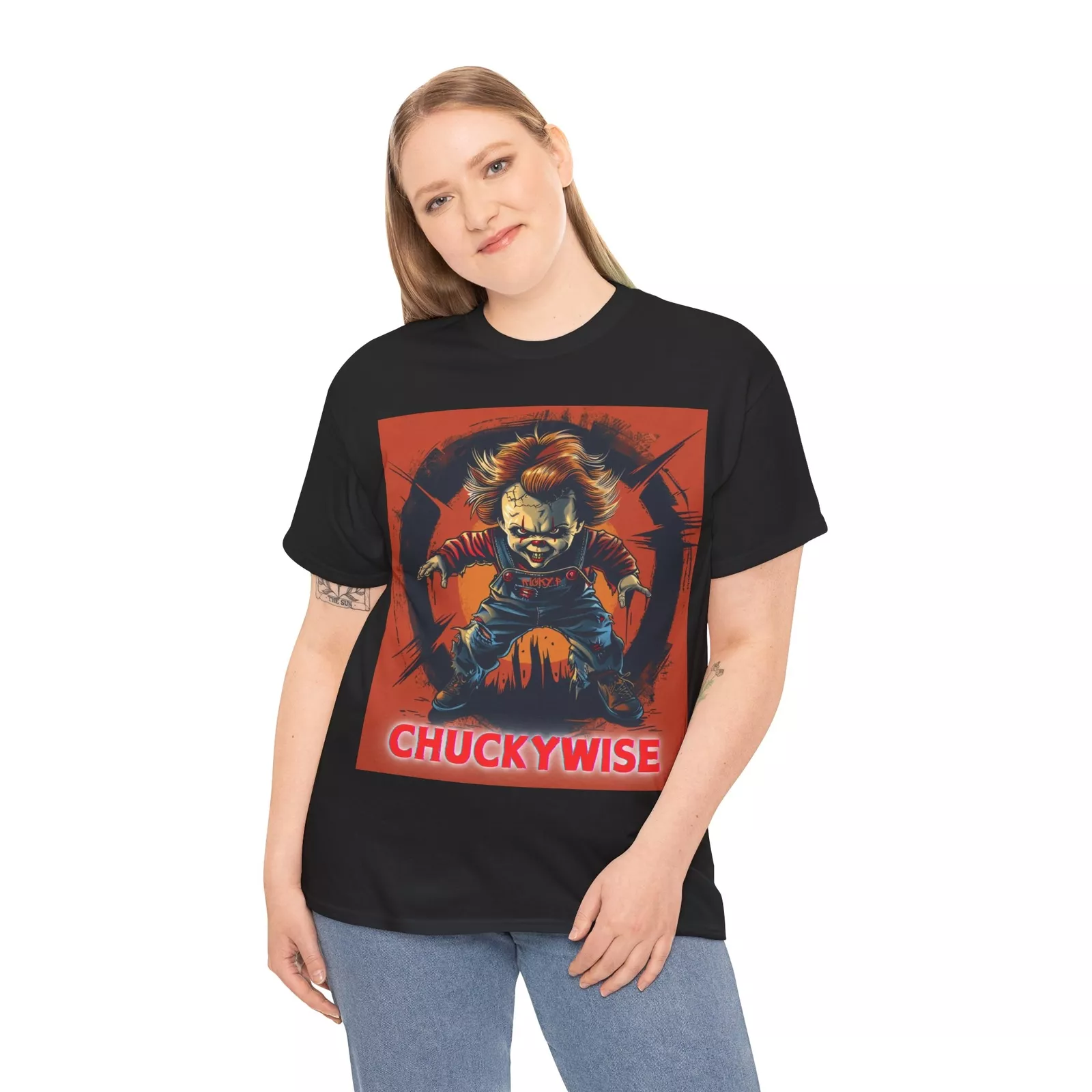 Chucky Meets Pennywise T Shirt 3 By Ricky P Childs Play Meets Stephen ...