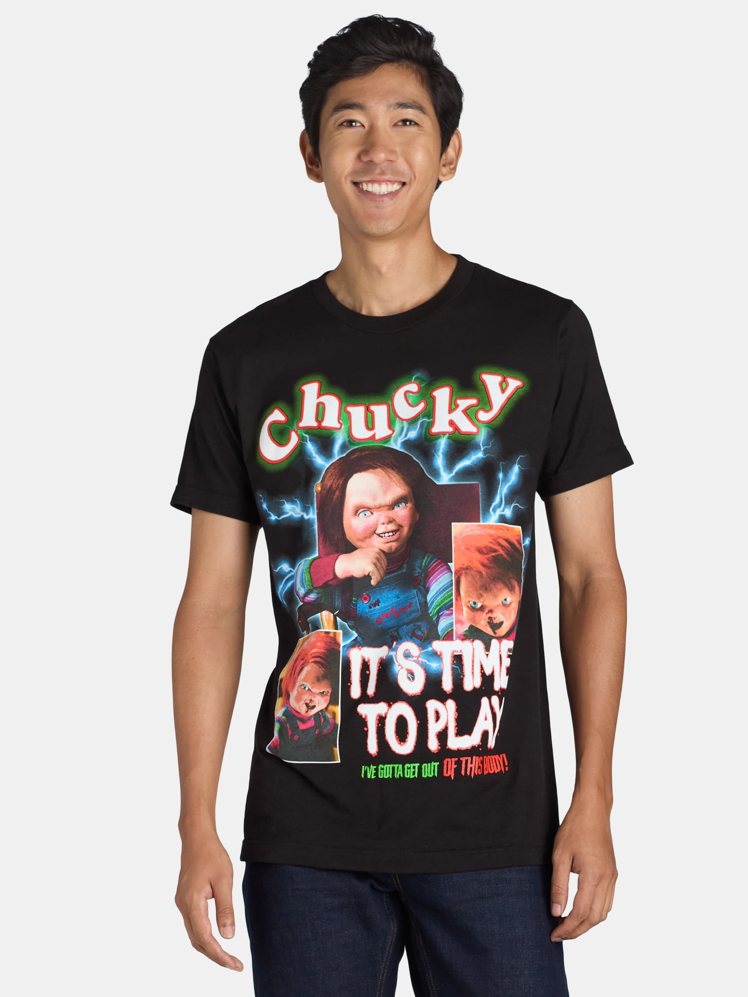 Chucky Men's & Big Men's Graphic T-Shirts 2-Pack S-3XL
