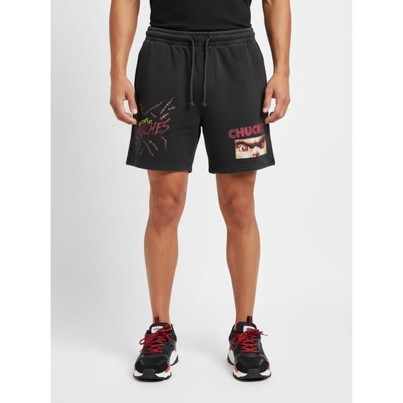 Chucky Men's & Big Men's Jogger Shorts, Sizes XS-3XL