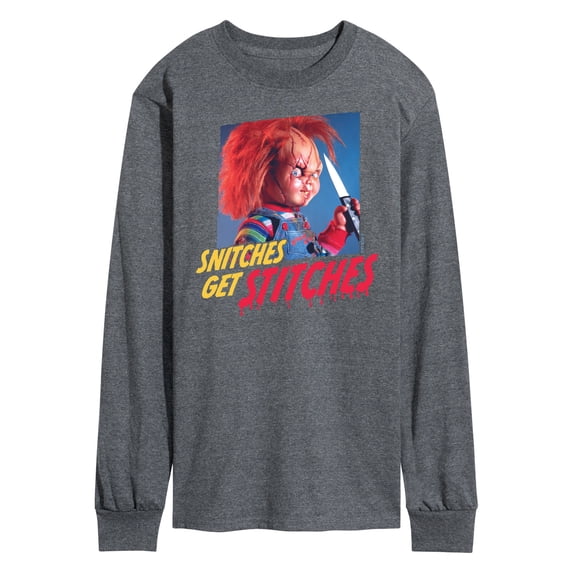 Chucky - Men's Long Sleeve Graphic T-Shirt