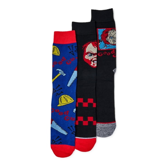 Chucky Men's Socks, 3-Pack