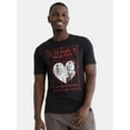 thumbnail image 1 of Chucky Men's Valentine's Day Graphic Tee with Short Sleeves, Sizes XS-3XL, 1 of 5