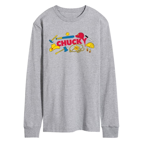 Chucky - Movie Icons - Men's Long Sleeve Graphic T-Shirt