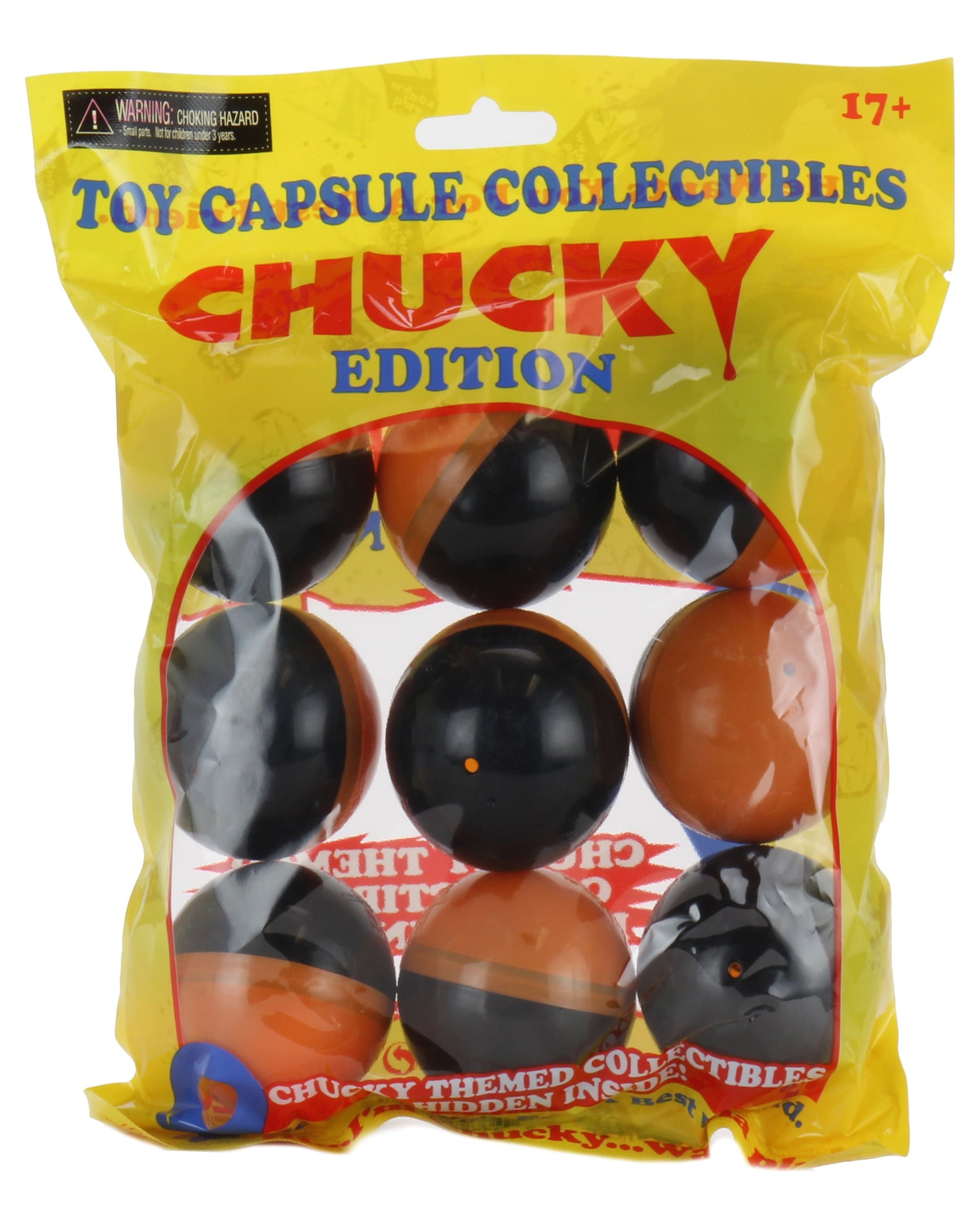 Chucky Mystery Capsule Collectibles Foil Bag of 9 Capsules
