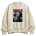 thumbnail image 1 of Chucky - No Need To Be Scared - Women's Oversized Fleece Crew Sweatshirt, 1 of 3