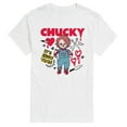thumbnail image 1 of Chucky - Scribbles - Men's Short Sleeve Graphic T-Shirt, 1 of 5