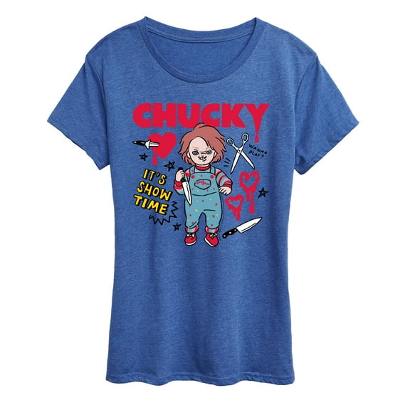 Chucky - Scribbles - Women's Short Sleeve Graphic T-Shirt