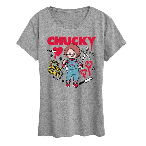 Chucky - Scribbles - Women's Short Sleeve Graphic T-Shirt