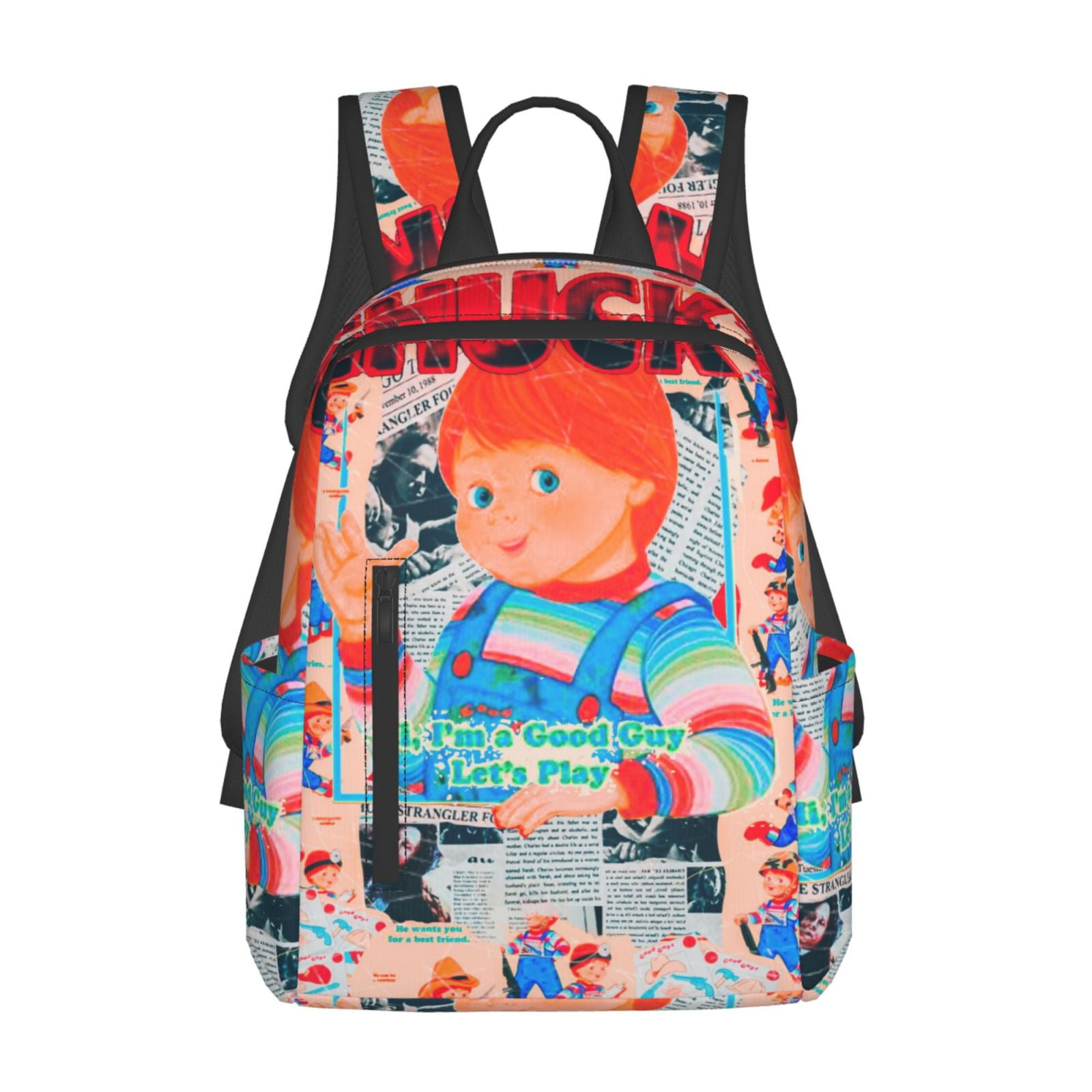 Chucky Show Lightweight Backpack Student Bookbag School Bag Satchel ...