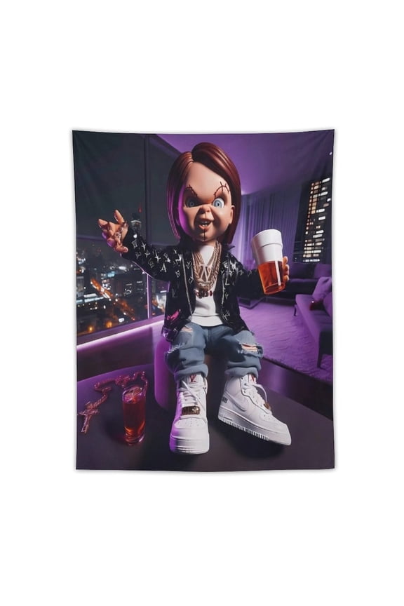 Captain Spaulding Tapestry Wall Hanging, Elegant Wall Hanging Tapestries Wall Art for Bedroom Decor, Outdoor, Parties 30"x40"