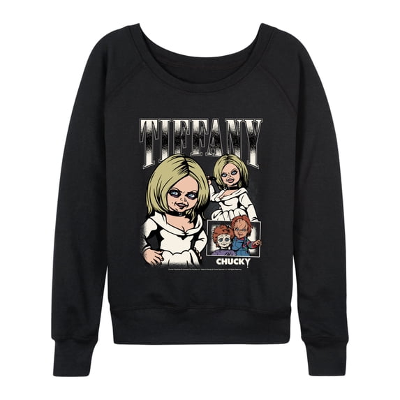 Chucky - Tiffany Doll - Women's French Terry Long Sleeve Pullover