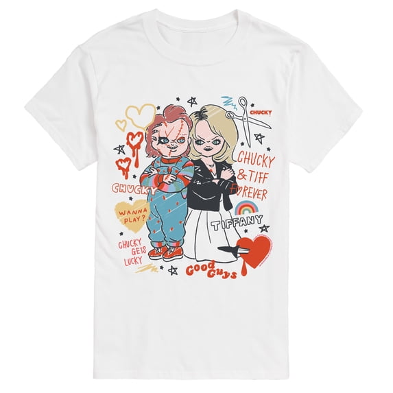 Chucky - Tiffany Sketch - Men's Short Sleeve Graphic T-Shirt