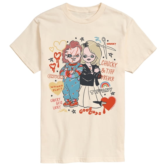 Chucky - Tiffany Sketch - Men's Short Sleeve Graphic T-Shirt