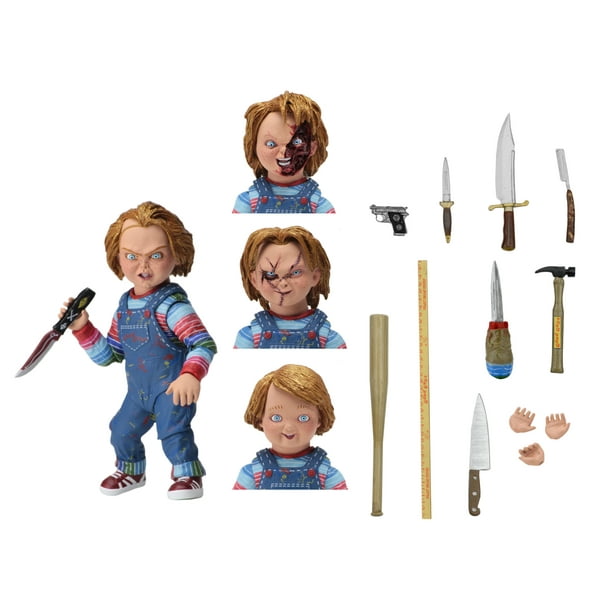 Chucky Action Figure Set for Childs Themed Room Decor - Walmart