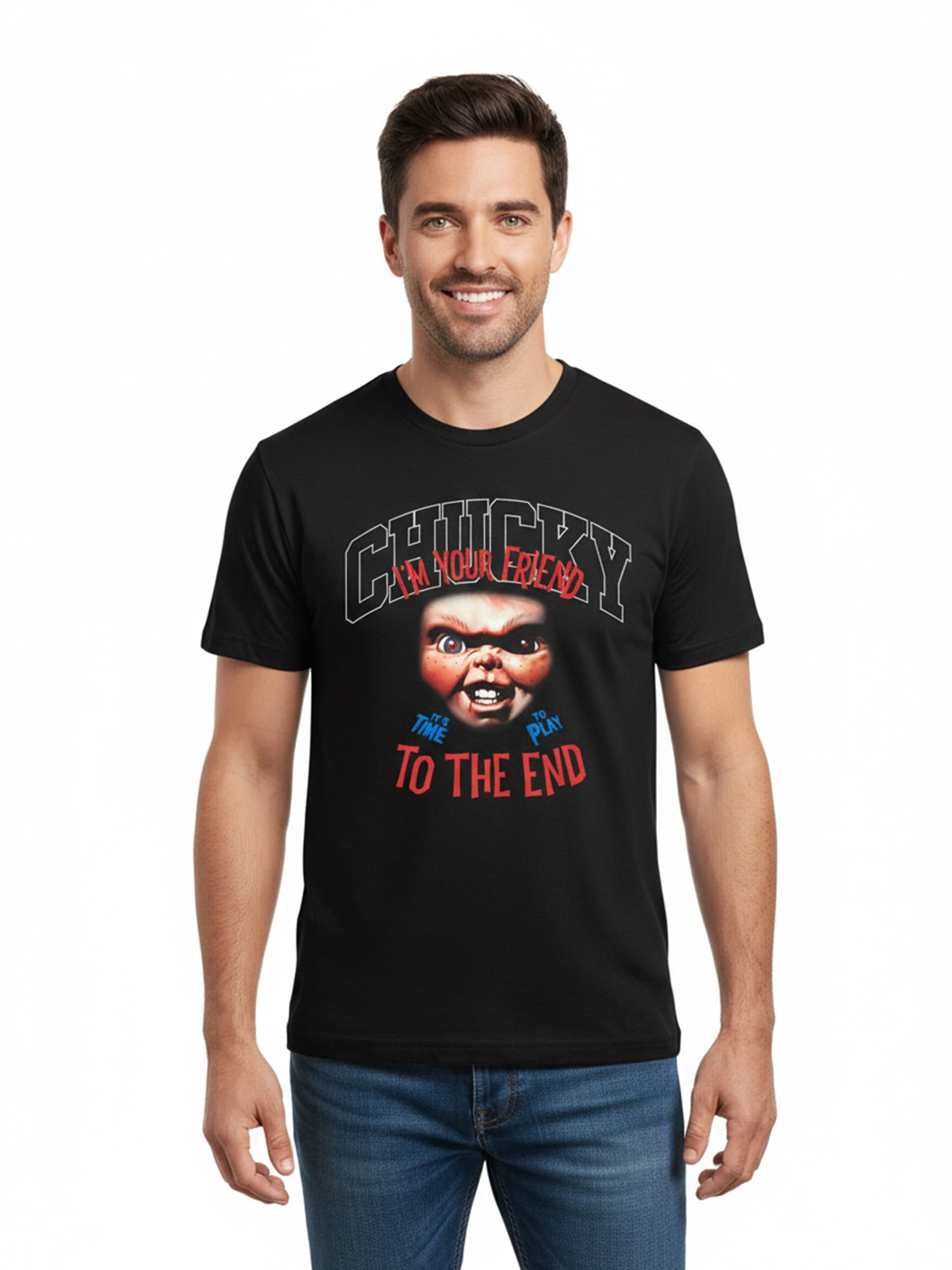 Chucky, Unisex Short Sleeve Graphic Tee, Sizes S-3XL