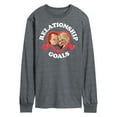 thumbnail image 1 of Chucky - Bride of Chucky Valentine Relationship Goals - Men's Long Sleeve T-Shirt, 1 of 4
