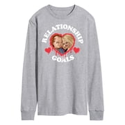 Chucky - Bride of Chucky Valentine Relationship Goals - Mens Long Sleeve T-Shirt