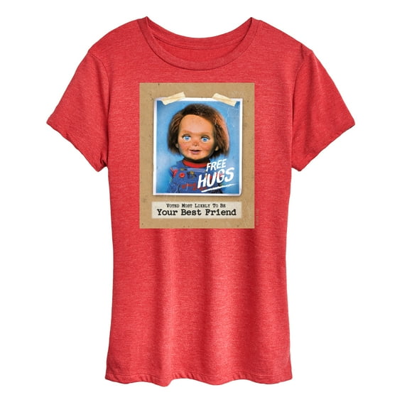 Chucky - Voted Most Likely Your Best Friend - Women's Short Sleeve Graphic T-Shirt