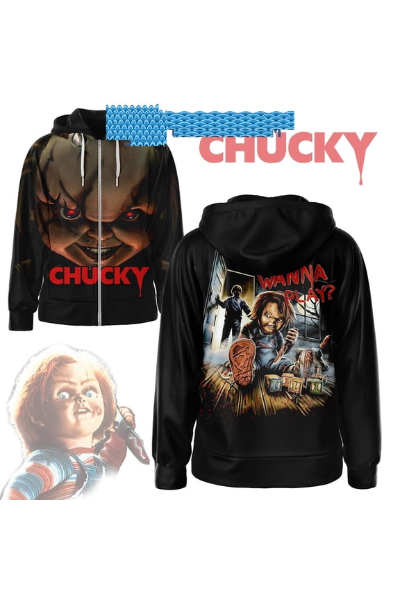 Chucky Wanna Play Hoodie T Shirt