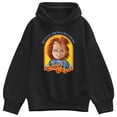 thumbnail image 1 of Chucky - Wants You For A Best Friend - Women's Oversized Fleece Hoodie Sweatshirt, 1 of 3