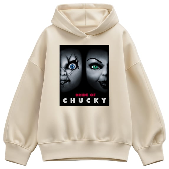 Chucky - We'll Be Watching & Waiting - Women's Oversized Fleece Hoodie Sweatshirt