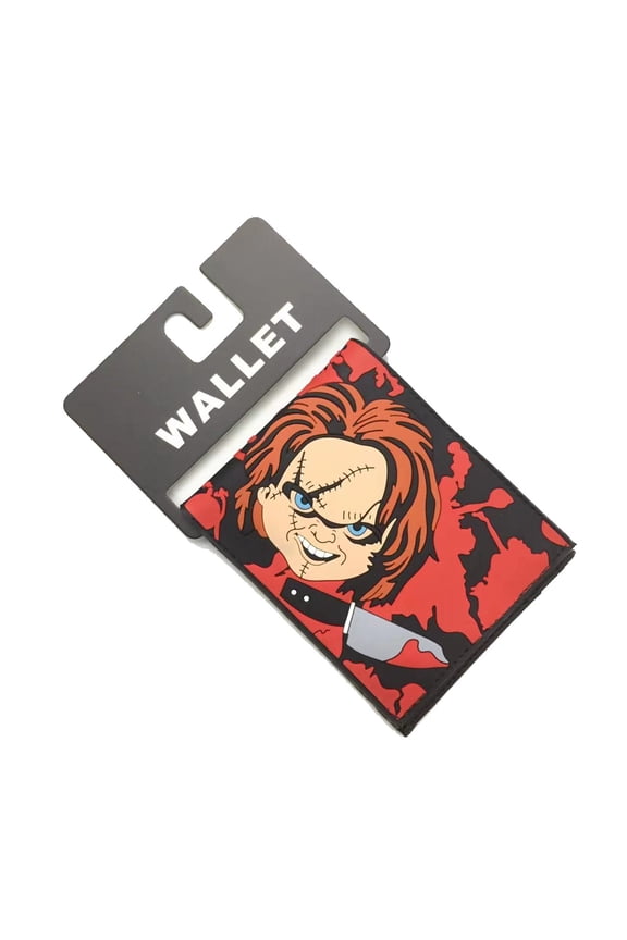 by Chucky Embossed Logo Bifold Wallet