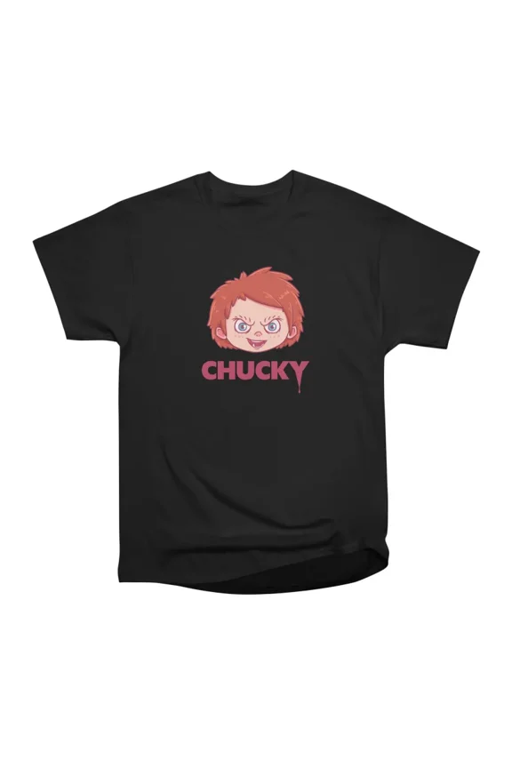 Chuckys Head T-Shirt Tee Gift For Him Merch For Her Apparel For Friend