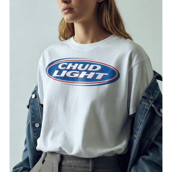 Chud Light Funny Sarcastic Meme Humor Internet Culture Trend T-Shirt