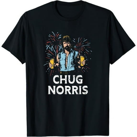 Chug Norris Funny Beer Drinking T Shirt