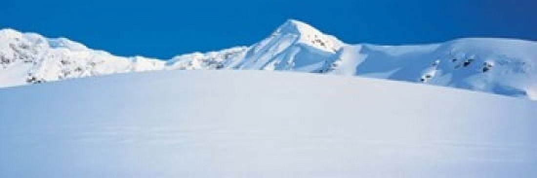 Chugach Mountains Girdwood Alaska USA Canvas Art - Panoramic Images (18 x 6)