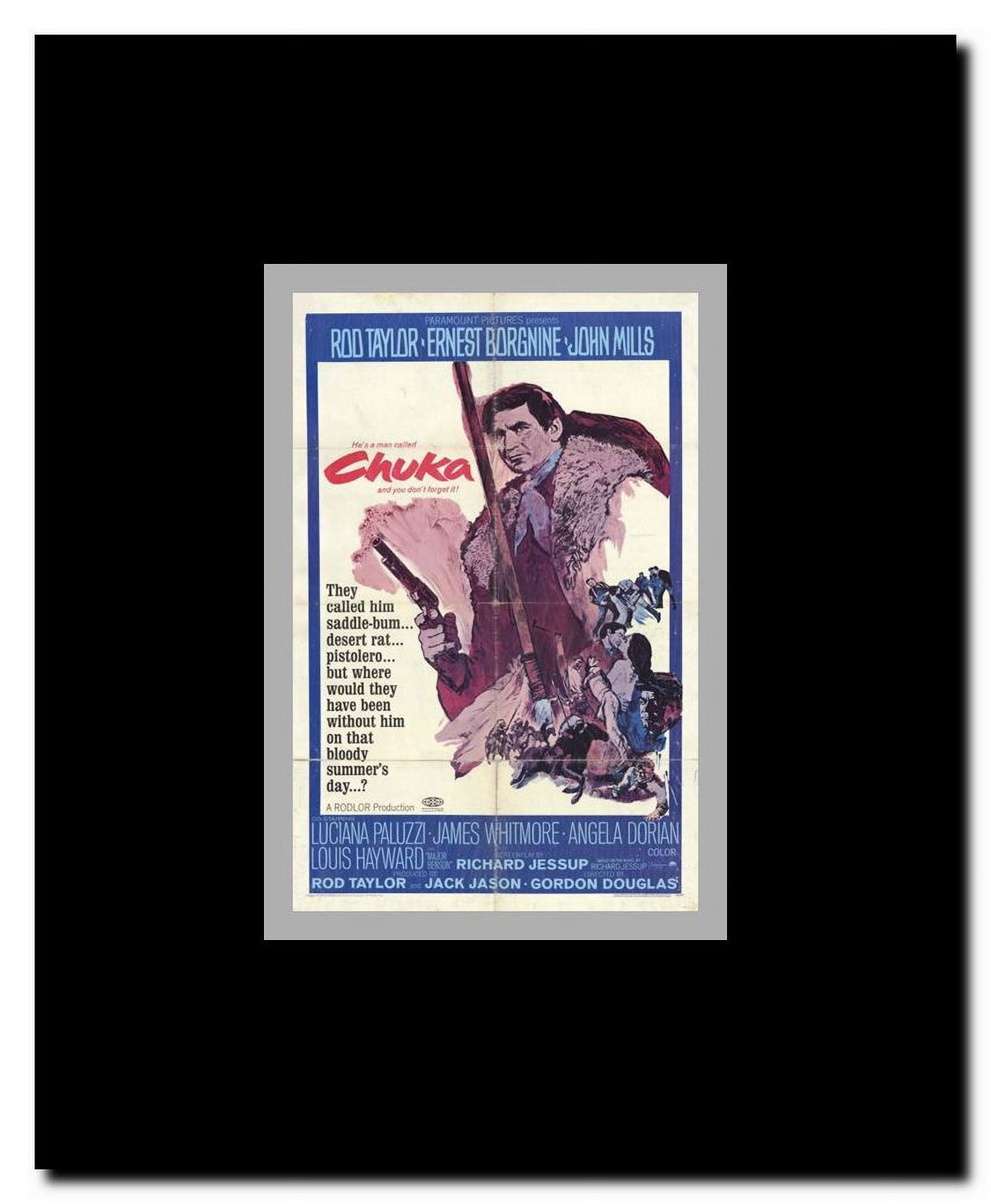 Chuka Framed Movie Poster