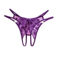 thumbnail image 1 of CNJKEHIUV Women's Panties Women Underwear Thongs Lace Bikini Panties G String Thong Stretch Ladie Brief Thong, 1 of 3