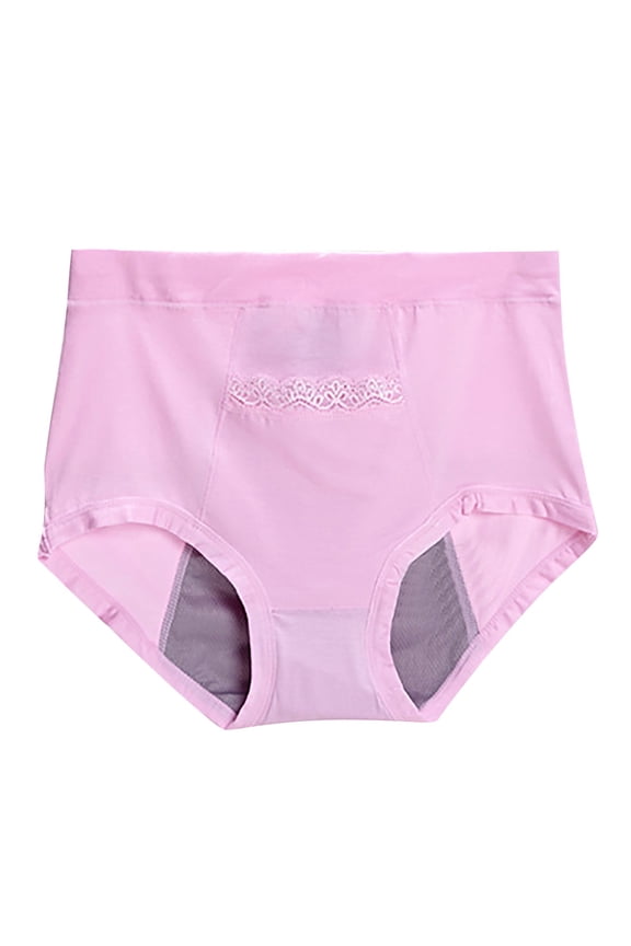 Women's Panties Women's Large Textile Underwear Pocket For Menstruation Warm Baby High Waist Anti Side Leakage Big Aunt Sanitary Physiological Pants Underwear