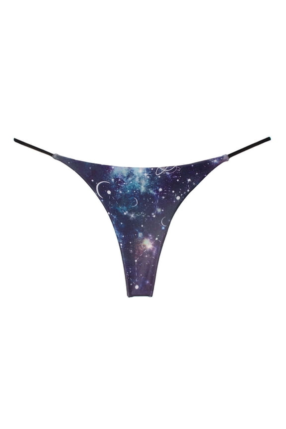 Women's Panties Women's Thin Strap Thong European And American Sports Fitness Yoga Waist T Pants Bikini Underwear