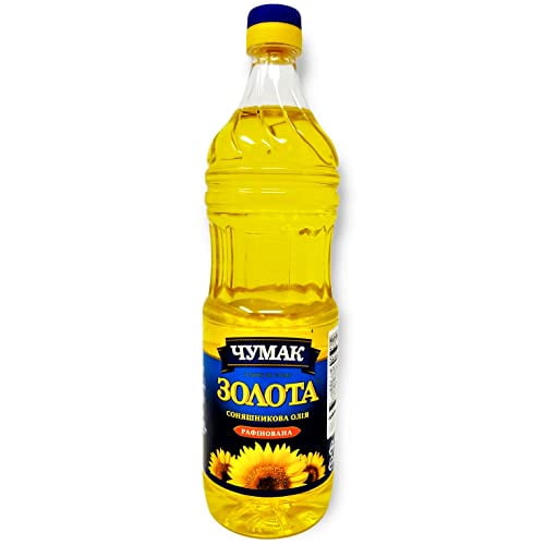Chumak Sunflower Oil Premium Refined, and Deodorized, Naturally