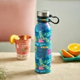 thumbnail image 1 of Chumbak Quirky India Steel Sipper Bottle - Blue Leak-Proof | Dishwasher Safe, 1 of 4