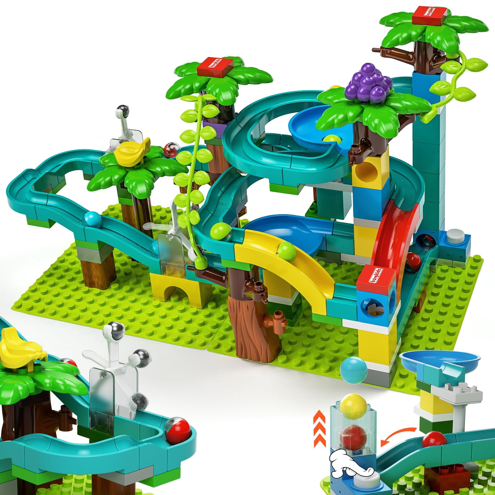 Chumia Kids Musical Instruments MMF7 Set Wooden Percussion Instruments ...