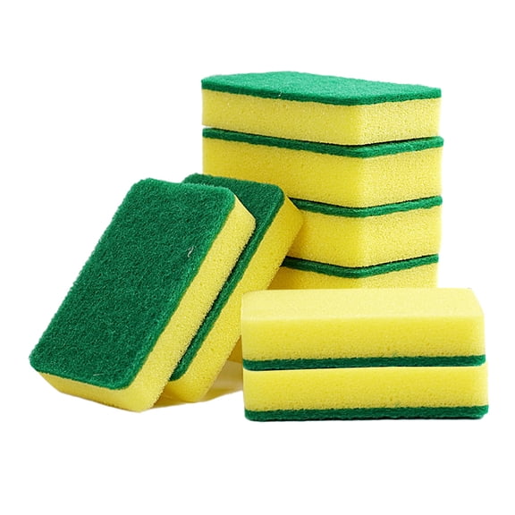 Chummist Eco-Friendly Dish Sponges 20 Pack Non-Scratch Scrub Pads for Kitchen Cleaning