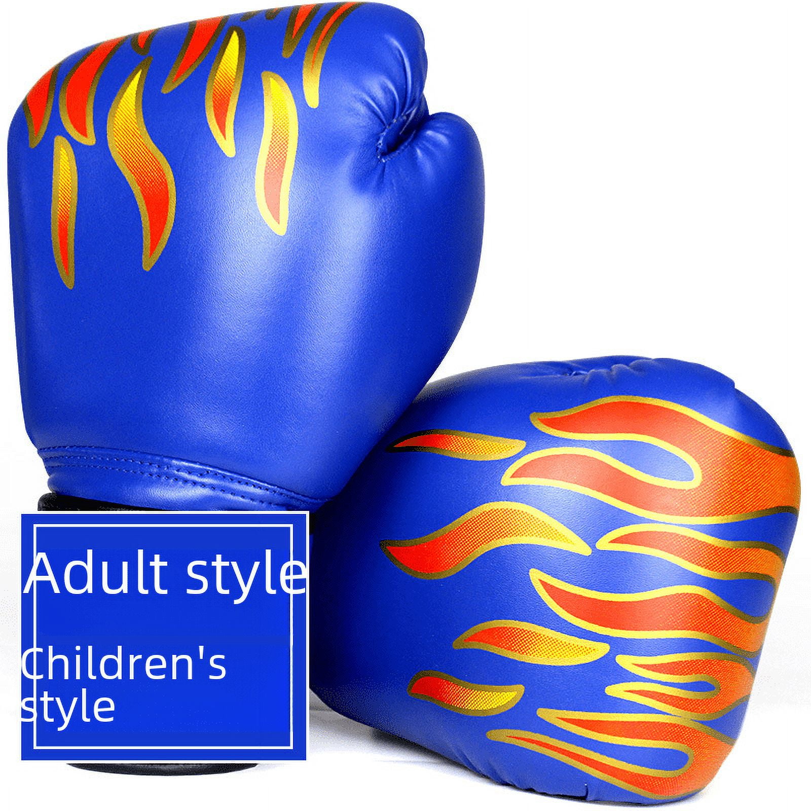 Chummist Red Flame Tiger Figure Boxing King Boxing Gloves Adult