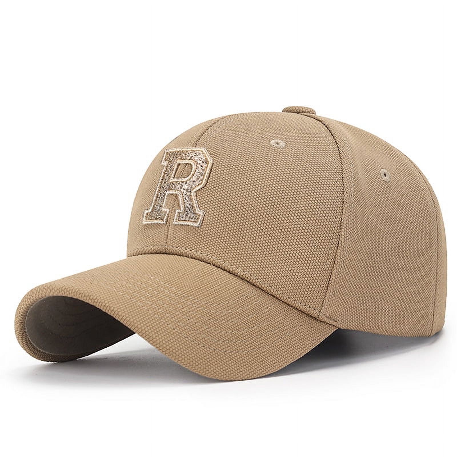 Chummist Trendy Metal Wire Embroidered R Letter Sunshade Baseball Cap ...