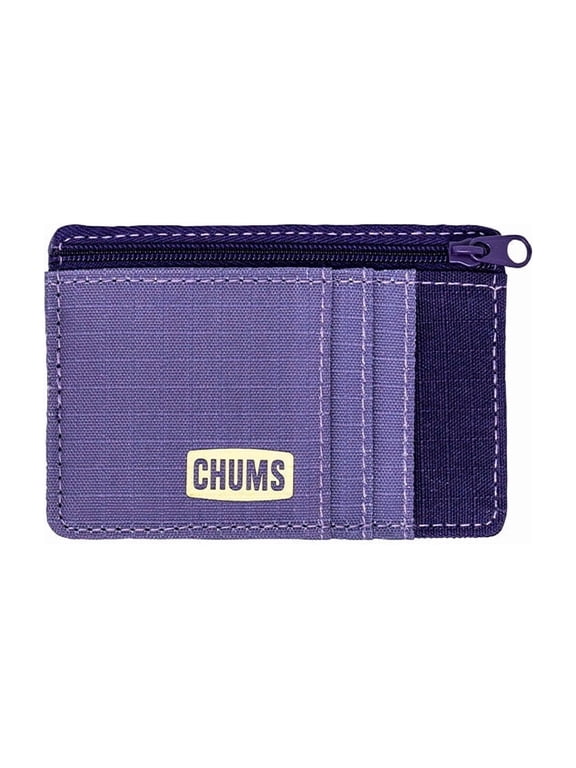 Bandit Zip Wallet (Plum) - Ultra Thin Small RFID Card Holder for Men and Women
