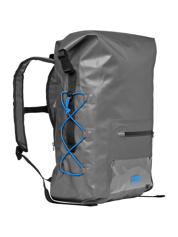 Downriver 32L Waterproof Rolltop Backpack - Gray