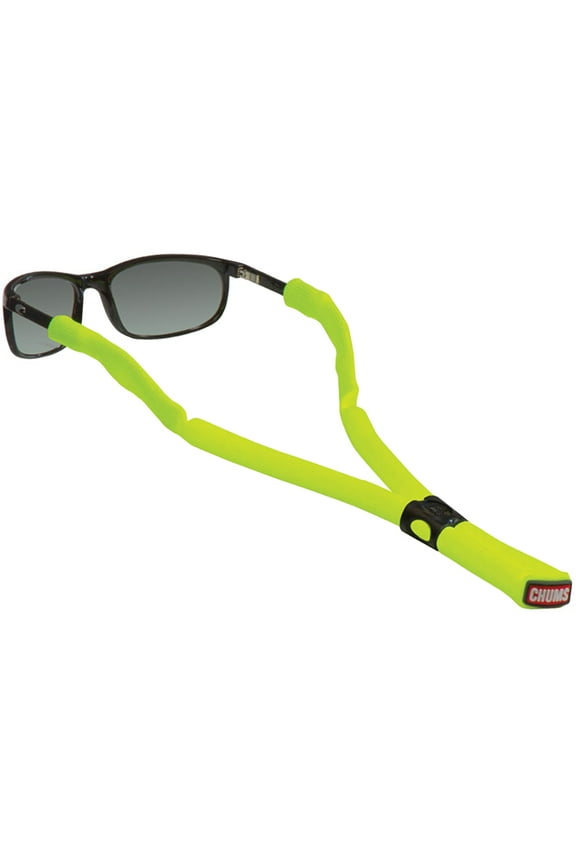 Glassfloat Classic, Floating Eyewear Retainer, Woven Polyester, Yellow