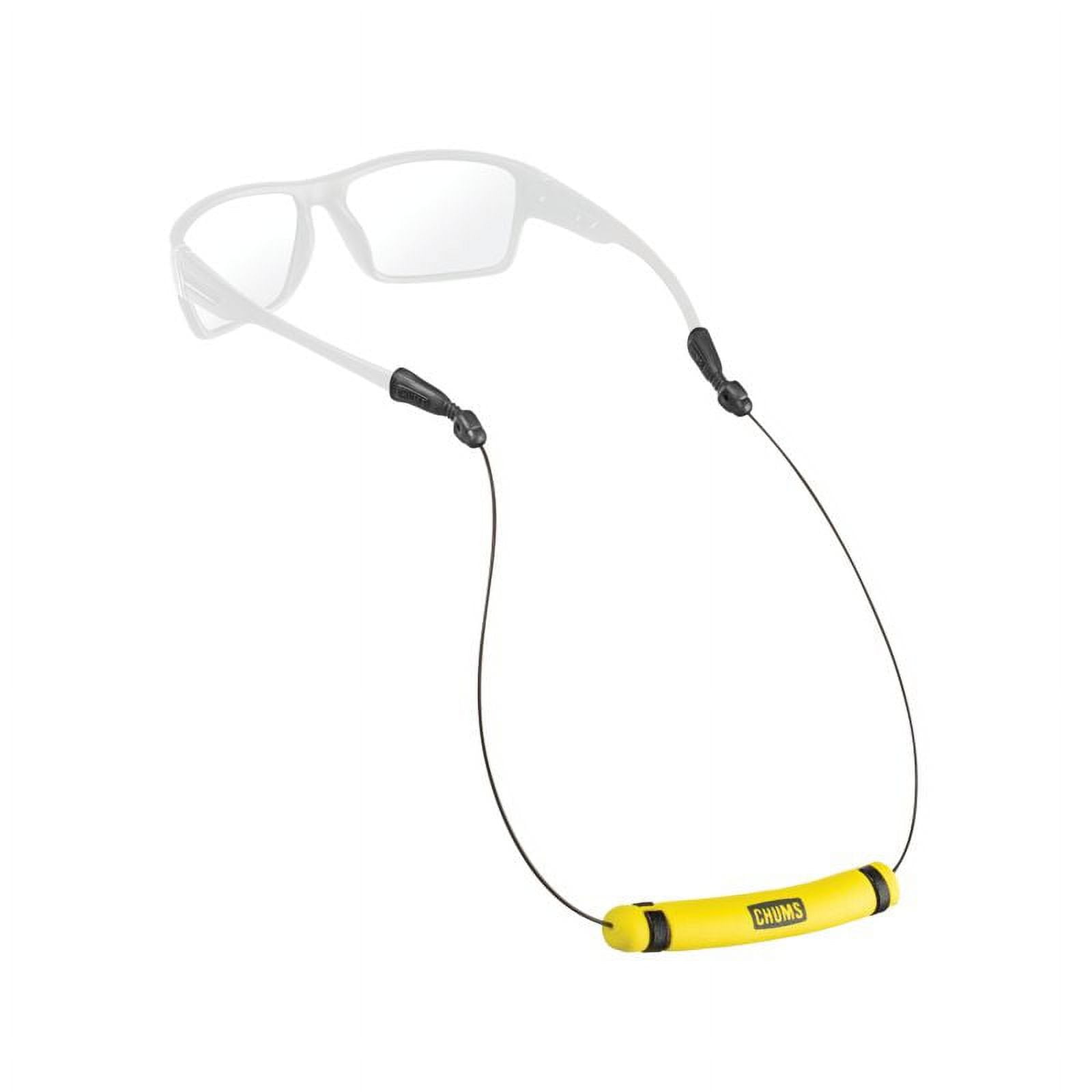 Chums Orbiter Float Sunglasses Retainer, Yellow, Unisex, Adults