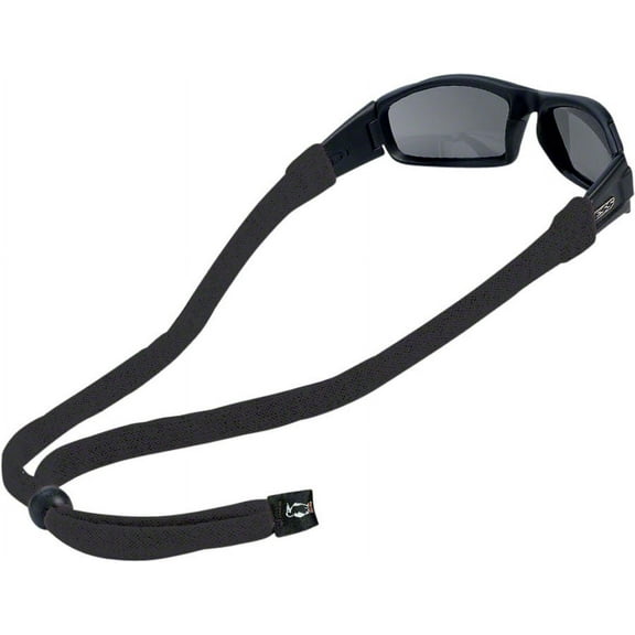 Chums Original Cotton Large End Eyewear Retainer, Black