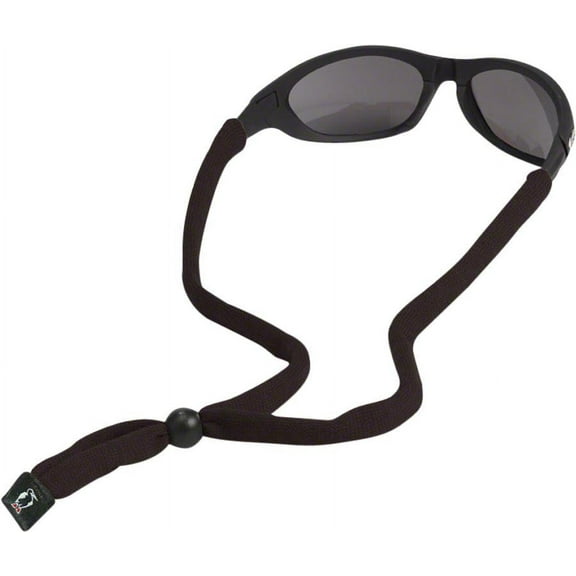 Chums Original Cotton Standard End Eyewear Retainer, Black
