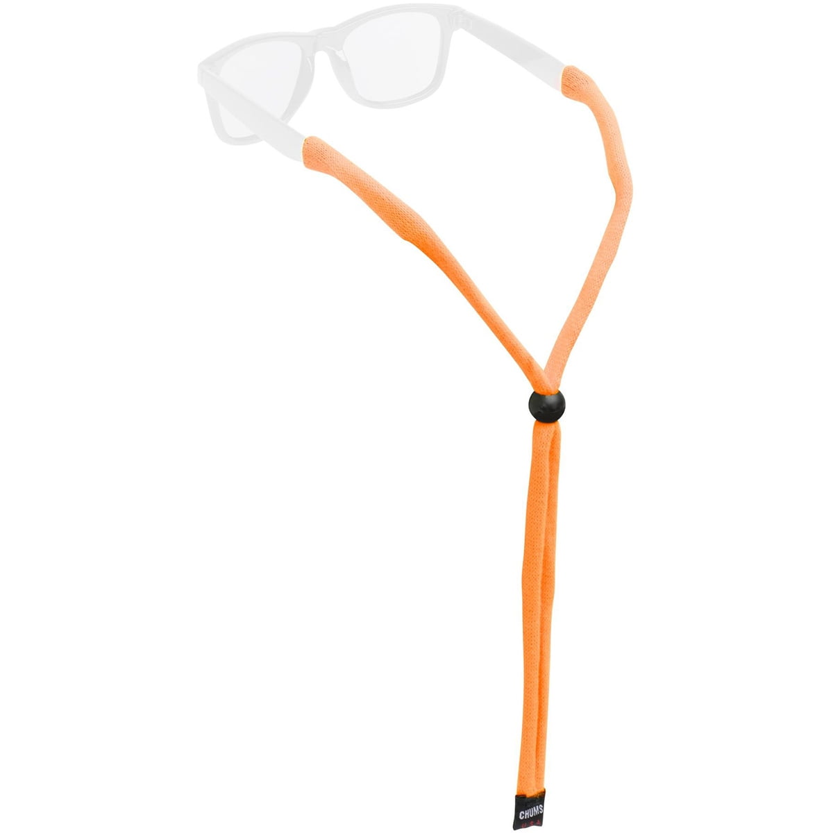 Chums Original Cotton Eyewear Retainer, Adjustable, EV Orange, 14.5 ...