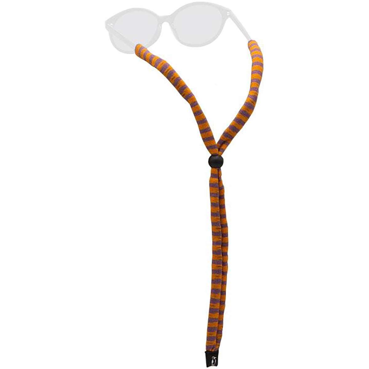 Chums Original Standard Cotton Eyewear Retainer - Orange/Purple Stripe ...